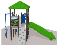 Francaise Recycled Plastic Playground