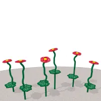 Stationary Freestanding Balance Leaf Hoppers (Set of 6)