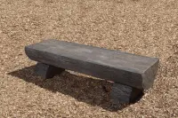NatureROCKS Log Bench (Choose 4 / 6-foot length)