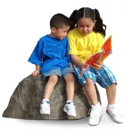 NatureROCKS Preschool Age (2-5 years) Stepping Boulders (Set of 3 with 3 small height)