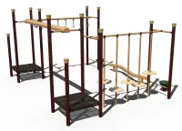 Nose the Ropes Playground Structure