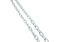 Electrogalvanized 3/16-inch Steel Swing Chain (per foot)