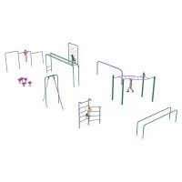 Advanced Kids Gym - 9 piece