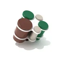 Honeycomb Hand Drums Set