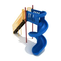 8-foot Open Spiral Slide