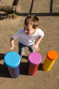 Percussion Play Rainbow Sambas Set of 5