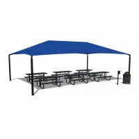 Outdoor Social Distancing Environment: Table Package