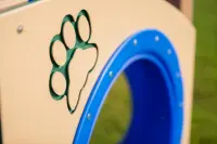 Nice Turn Recycled Plastic Dog Park Play Equipment