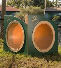 Nice Turn Recycled Plastic Dog Park Play Equipment