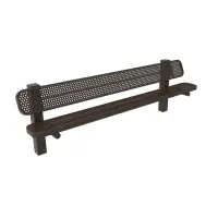 MyTCoat Honeycomb Steel Bench with Square Posts