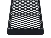 Essentials - Rolled Style Park Bench Without Back