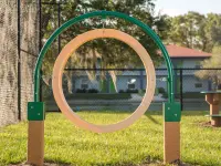Thru the Target Recycled Plastic Dog Park Play Equipment