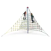 X Pyramid Net Climber 2 (165.5-inch install height)