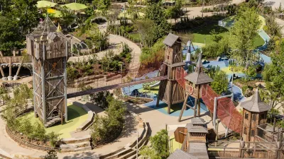 Gathering Place Tulsa Oklahoma award-winning playground equipment