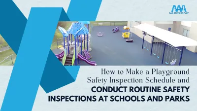 Playground safety inspection schedule template for schools and parks