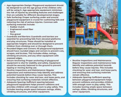 Key Safety Features To Look For In Playground Equipment