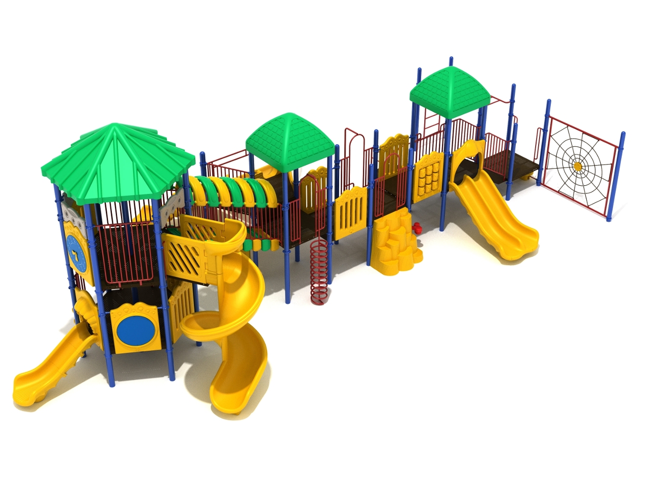 Large Structure Variety Of Climbing Activities Elementary Ages