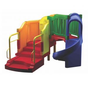 little tikes square climber with slide