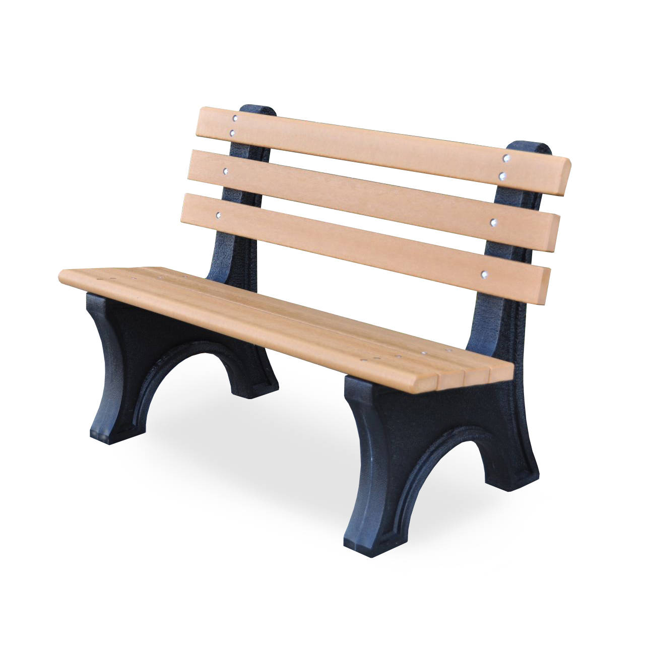 Recycled Plastic Fort Park Avenue Bench By Jayhawk Plastics